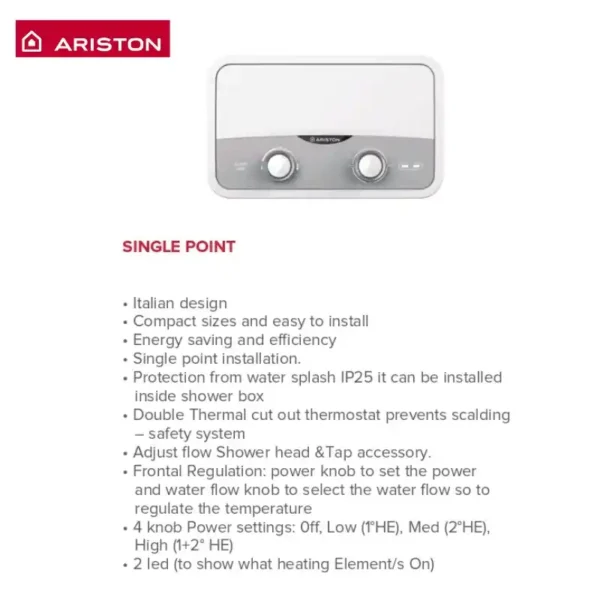 Ariston Aures 5.5 kW - China - Image 3
