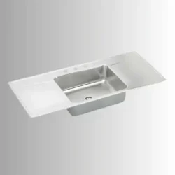 Single Bowl with Double Drain Board – Kitchen Sink