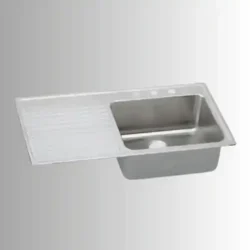 Single Bowl with Drain Board – Kitchen Sink