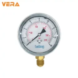 Pressure Gauge with Glycerin Filled
