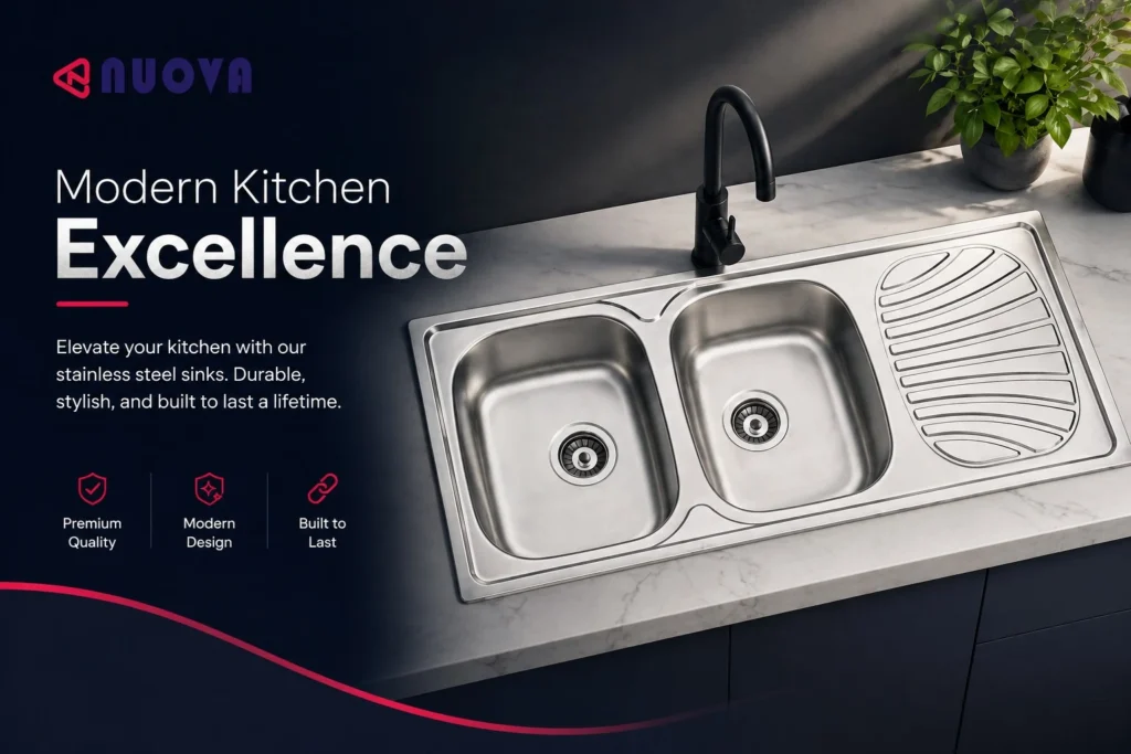 Nuova kitchen sink supplier in uae