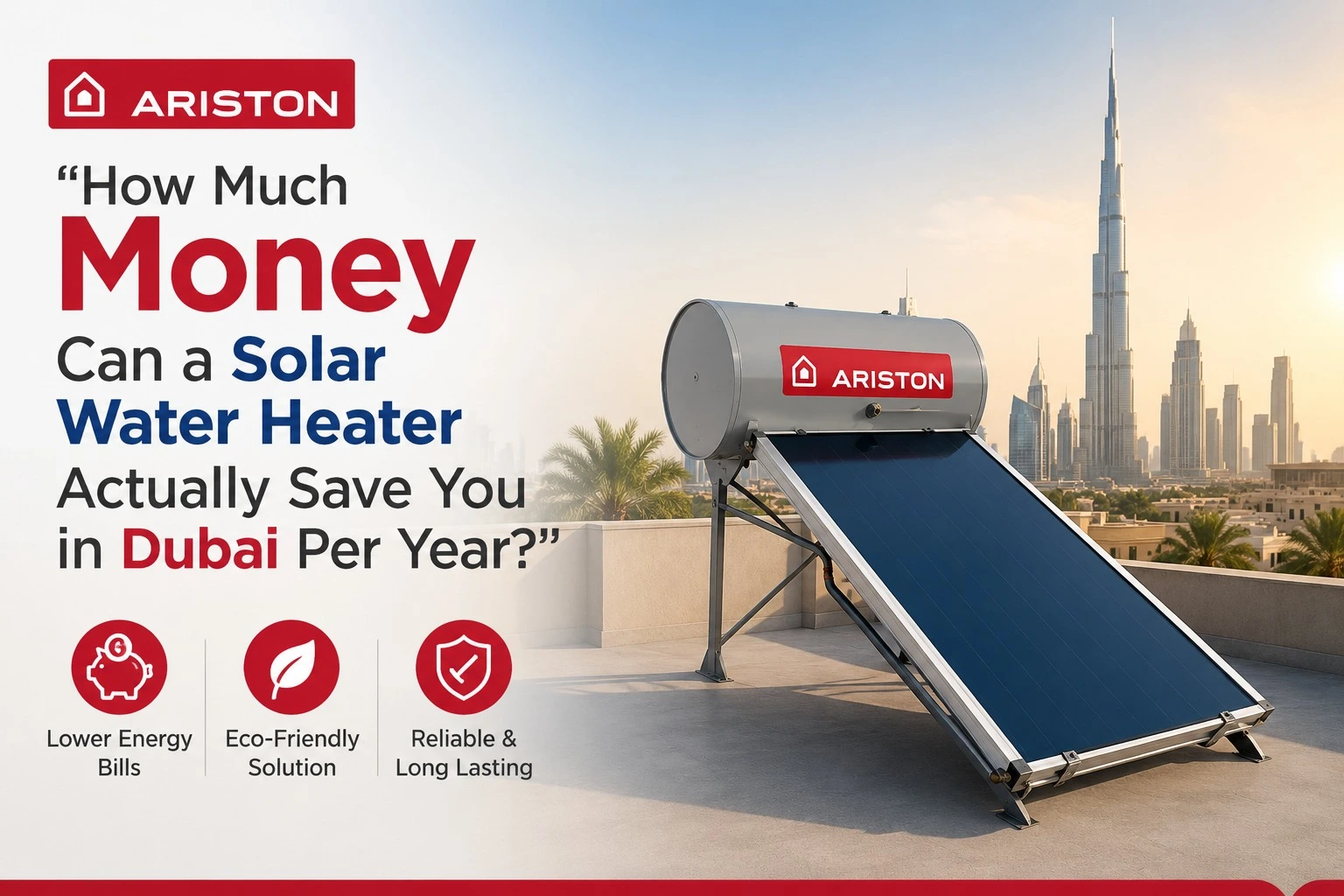 Ariston Solar Water Heater Price UAE