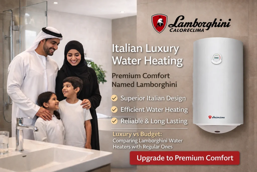 Lamborghini water heater distributor