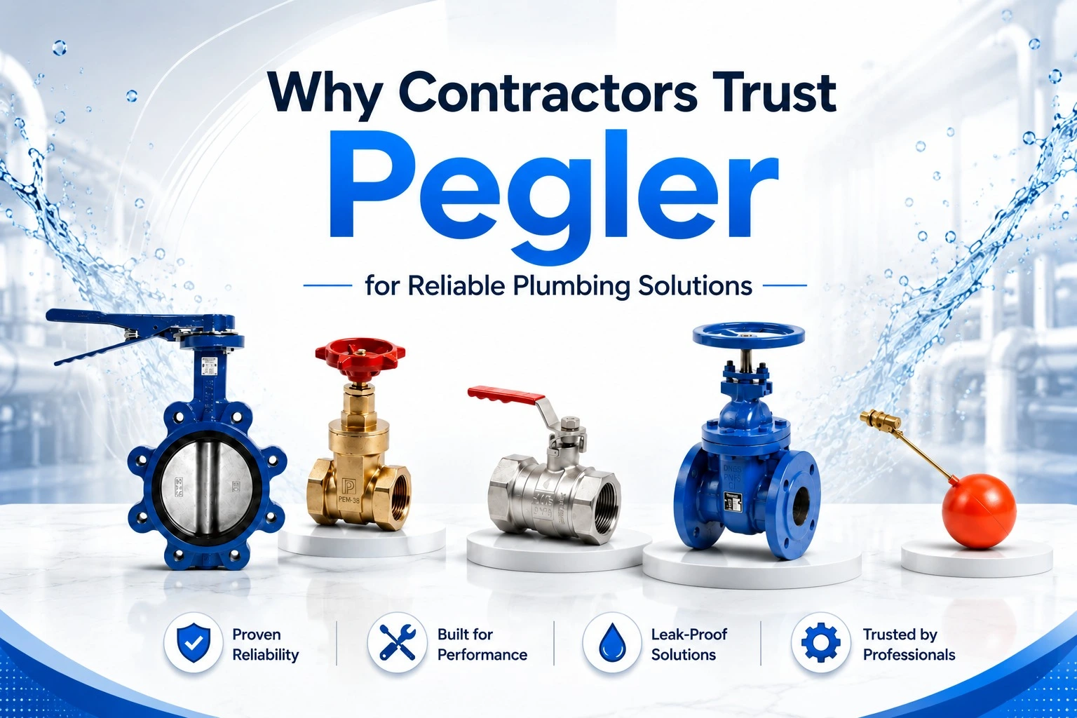 Pegler WRAS approved valves UAE