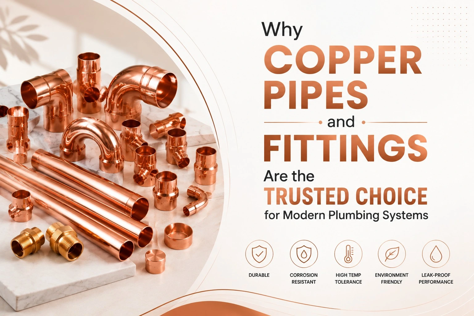 copper pipe fittings supplier in Dubai UAE