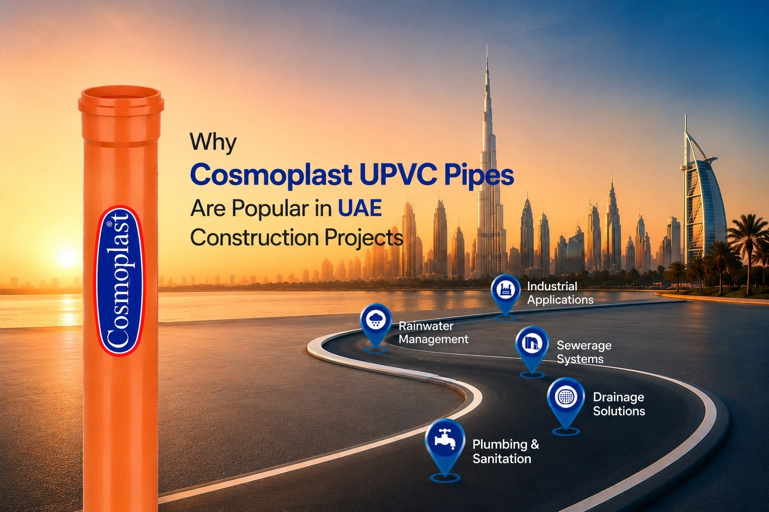 cosmoplast pipes supplier Dubai