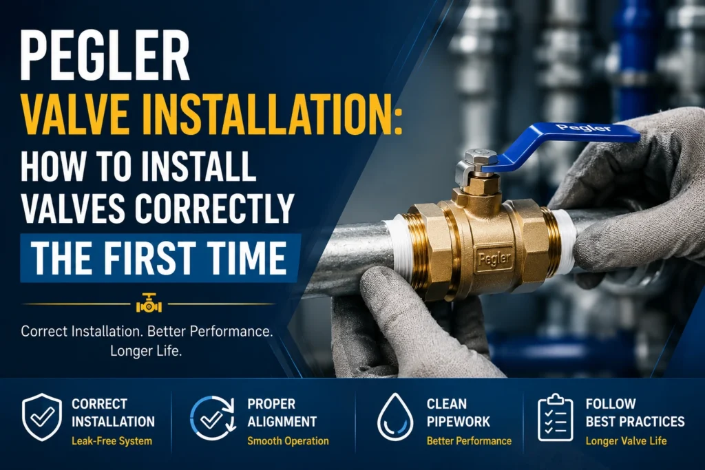 Pegler Valve Installation Guide