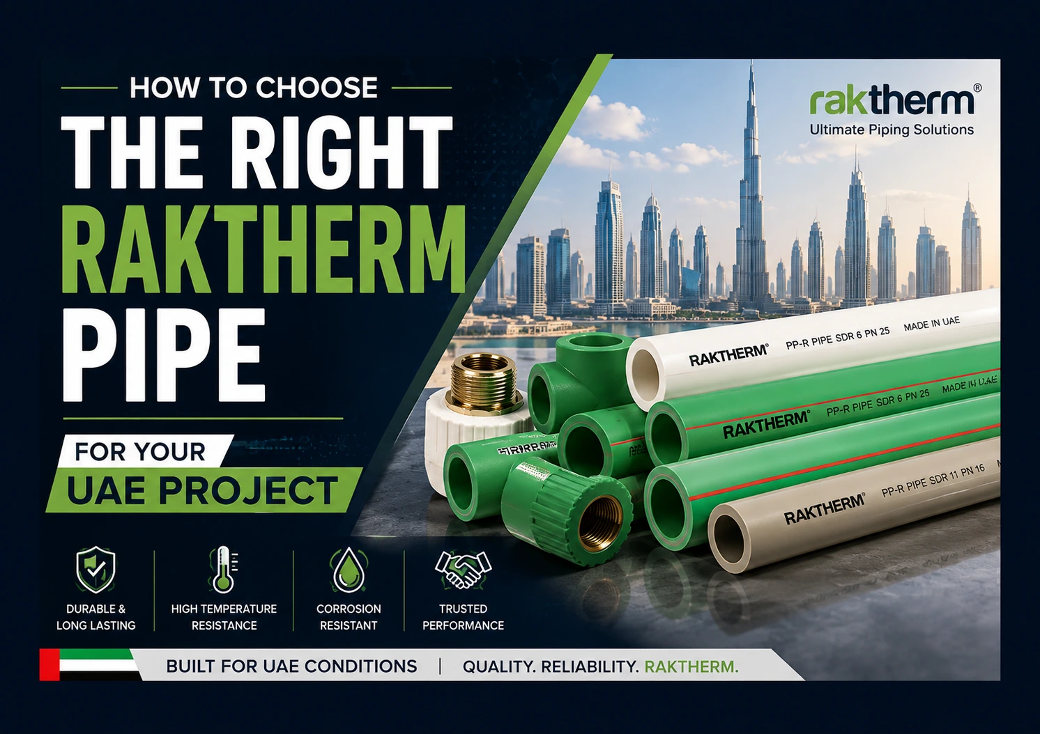 how to choose Raktherm pipes