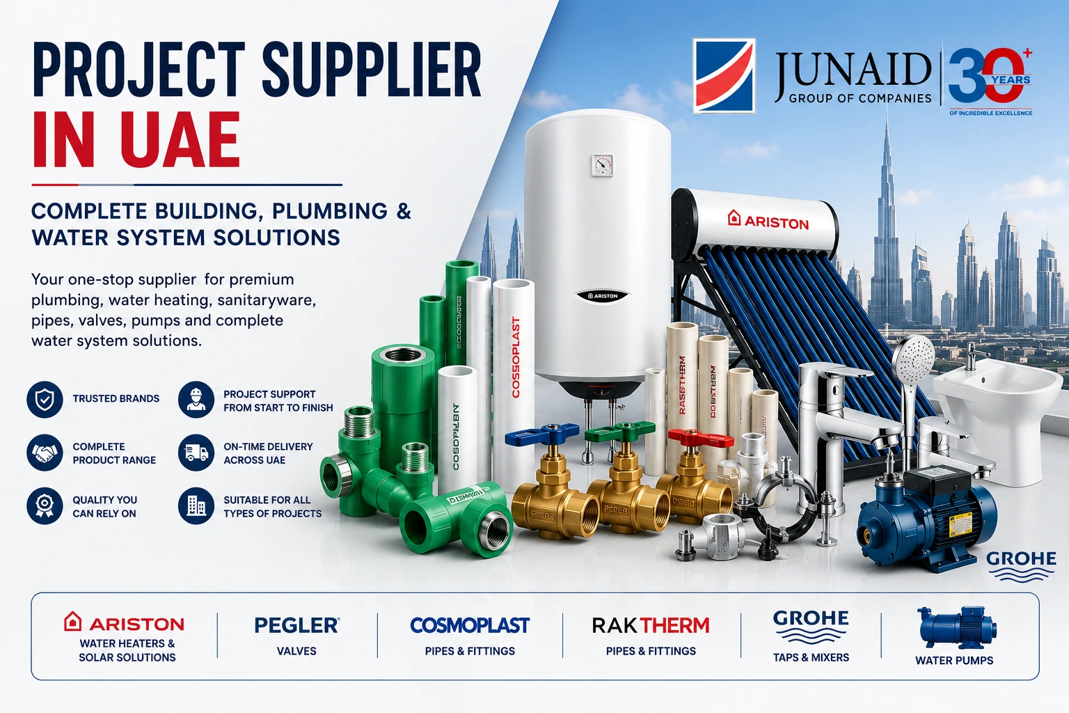 project supplier in UAE